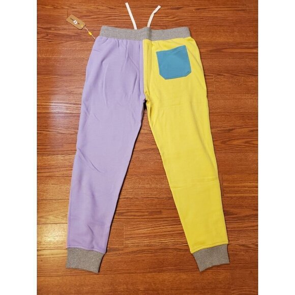 Mcnairy&co Cuffed Sweatpants Womens sz L Multicolor Spring Streetwear Heavy NWT - Picture 11 of 11
